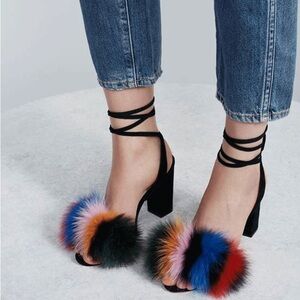 Loeffler Randall Fur Heels